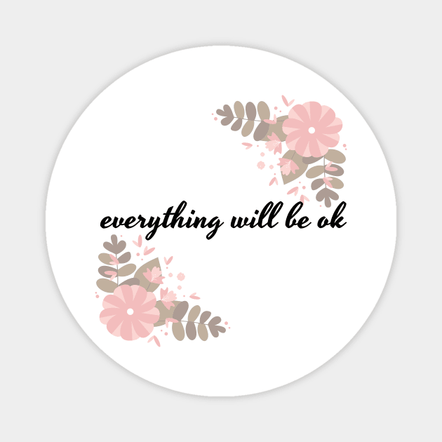 Positive thinking Magnet by WordsGames